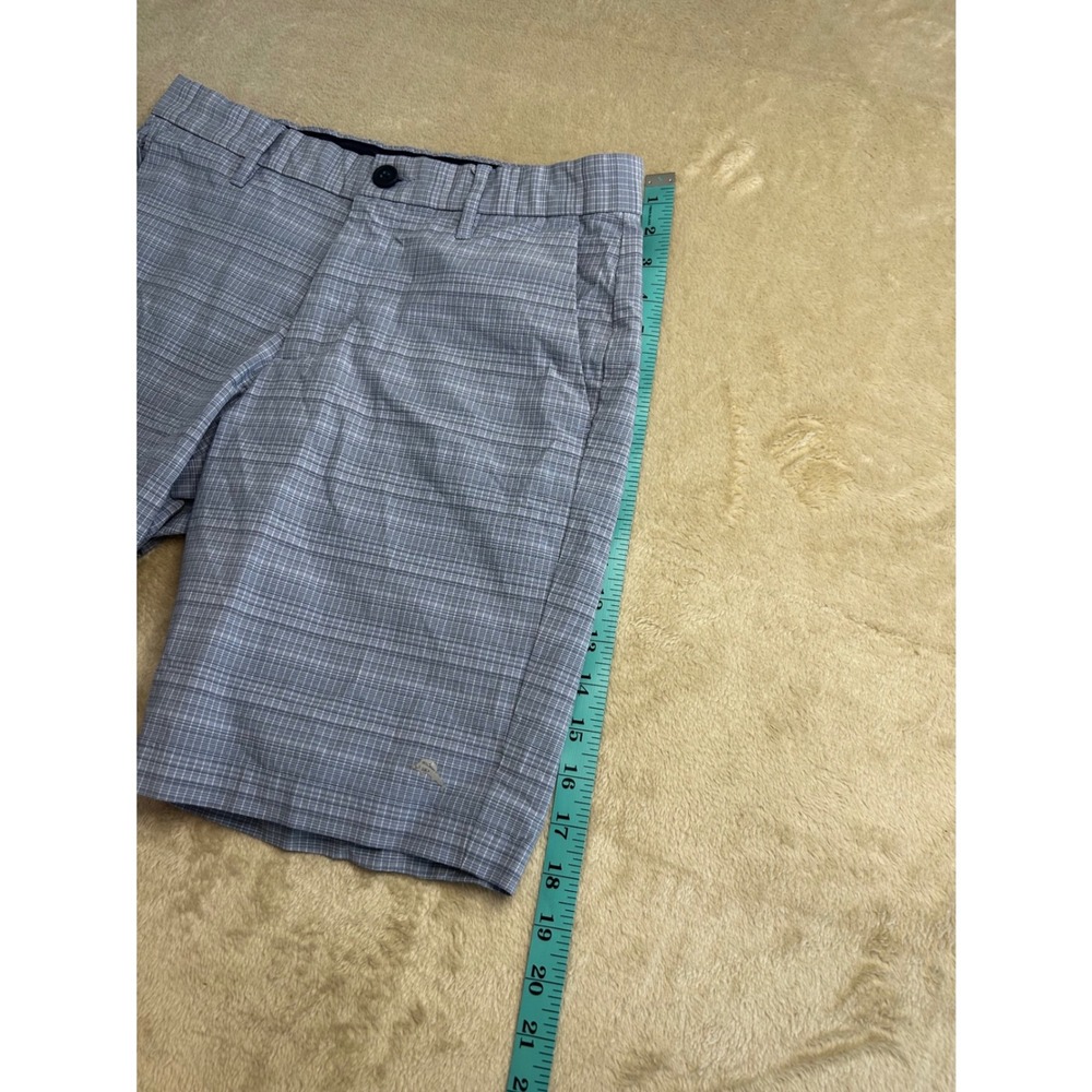 Tommy Bahama Men's Blue Plaid Shorts Size 30 Grid Check Golf Beach Casual - Picture 3 of 8